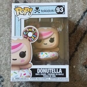 Tokidoki Donutella Pop Vinyl Figure - Pink and Tan